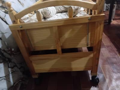New condition bed plus swing