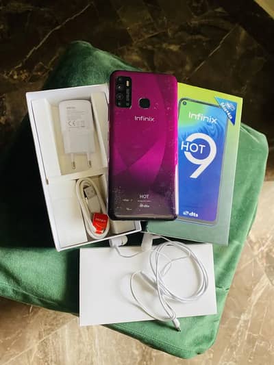 Infinix Hot 9 (4/64)For sale. 03-09-10-18-123