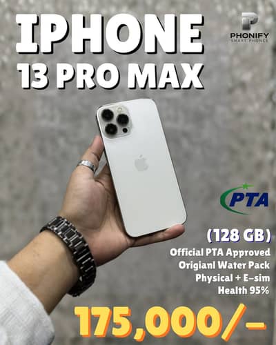iPhone 13 Pro Max PTA 128gb