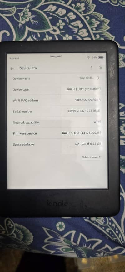 Kindle - 10th Generation - 10 Generation