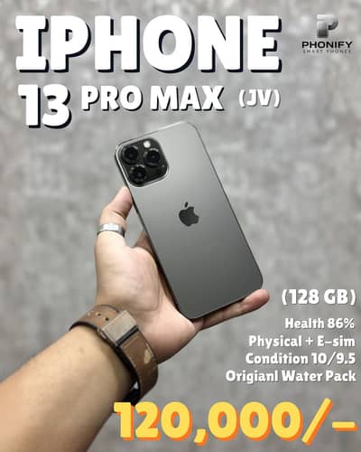 iPhone 13 Pro Max Jv 128gb