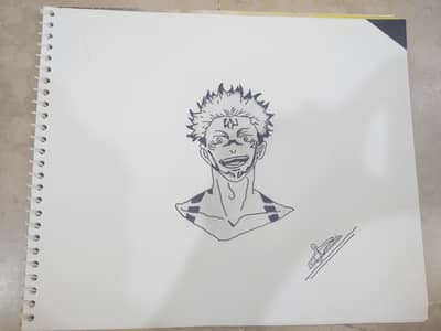 Sketch of jujutsu kaisen