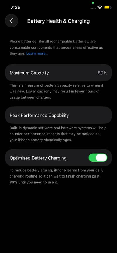 Iphone 12 jv. battry 89  64gb