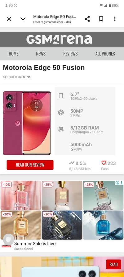 MOTOROLA EDGE 50 FUSION BEST PHONE FOR PHOTOGRAPHY