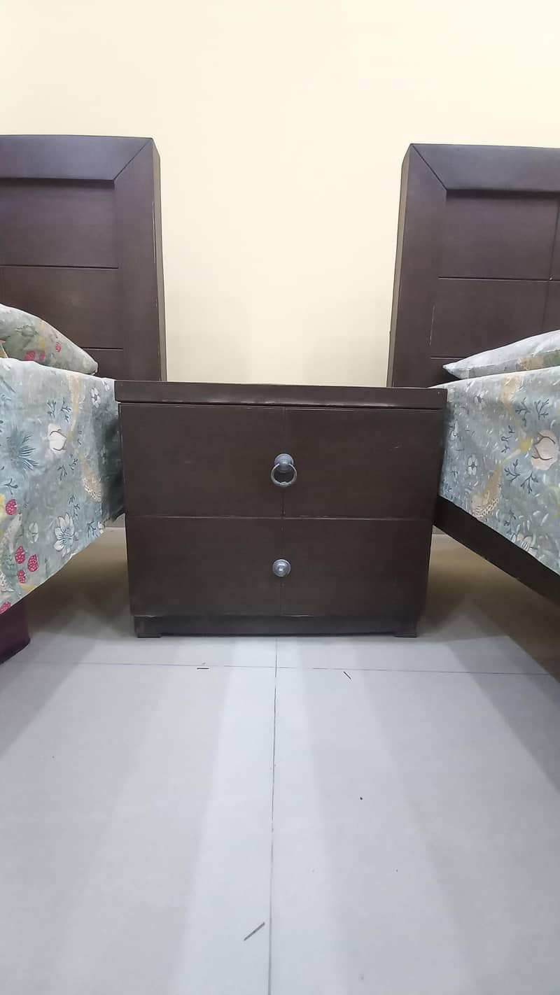 Single Bed Set with Side Table – Budget Friendly | Solid Condition 6