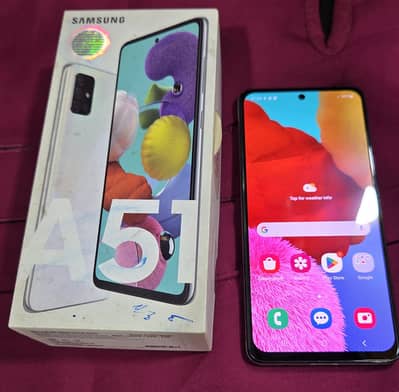 Samsung Mobile A51 6/128 PTA approve dual sim