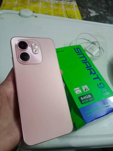 Infinix smart 9 All ok PTA proved with full box charger