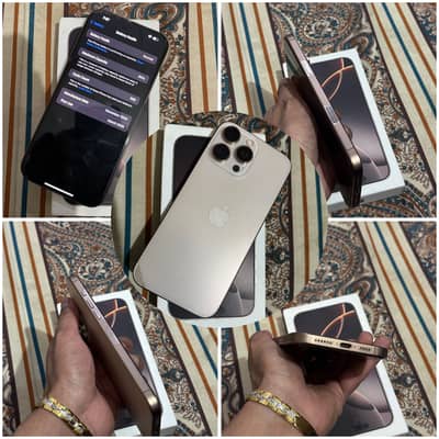 Apple iPhone 16pro Max 256gb Non Pta Jv in Excellent Condition