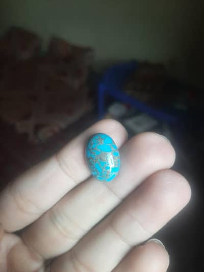 Narural Irani Feroza Stone With Unique Patterns