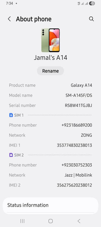 Samsung A14