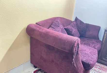 Two seater sofa set for sale