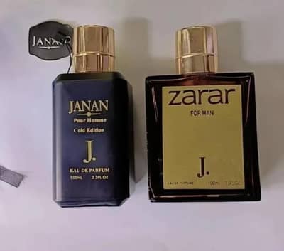 2 perfumes in low price 100 ml janan and zarar orignal j. junaid jumsai