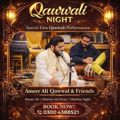 Quwali Night/Event/Wedding/Band baja/Fauji band/Fauji Pipe Band/Quwali