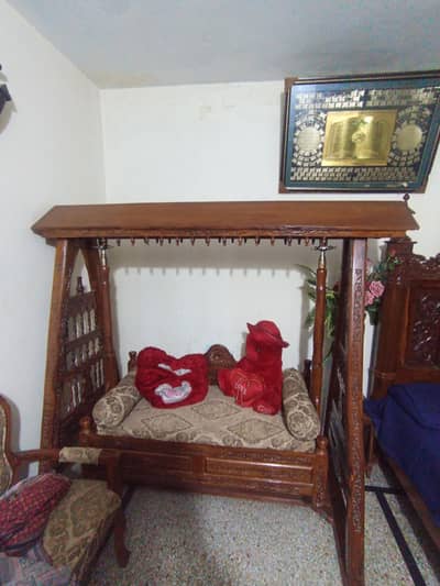 Pure wooden Chinoti Jhula/ chinoti swing