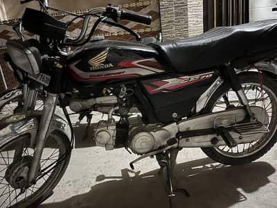 Honda 70cc 2019 model black