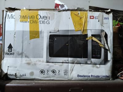 Dawlance microwave oven  Modell#DW 136G