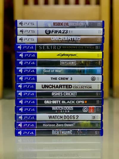 Ps4 and ps5 games
