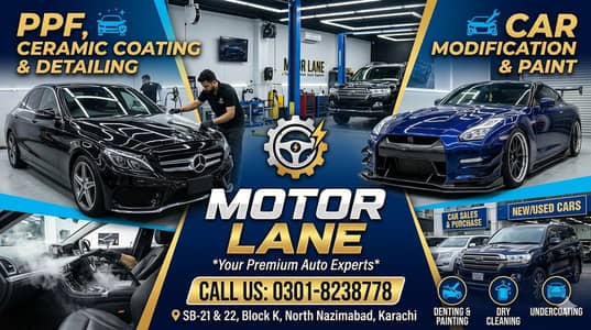 Premium Car Detailing | PPF | Undercoating | Engine Deep clean