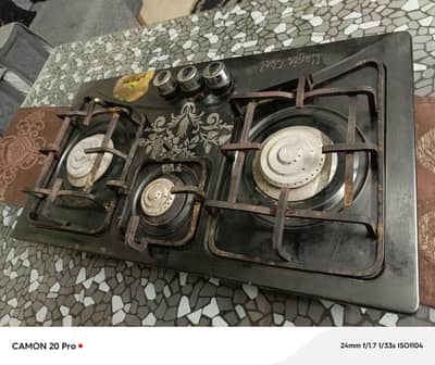 pure steel stove,only 4 months used,very good condition