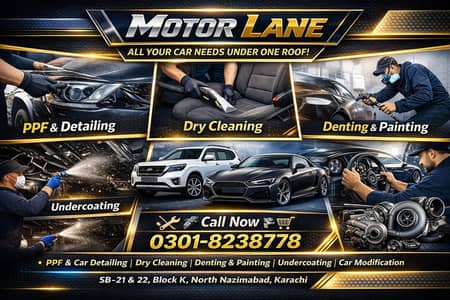 Premium Car Detailing | PPF | Undercoat | Engine Deep clean