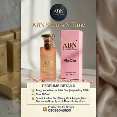 PERFUMES |50ml| FRAGRANCES| MISS DIOR BY ABN