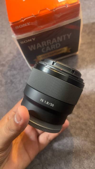 Sony 50MM brand new lens