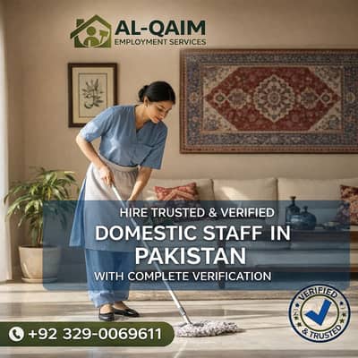 Maids / House Maids / cook / House chef / Baby Sitter maid available