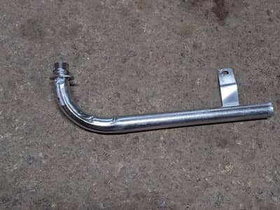 CD 70 bike silencer bend