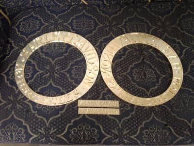 Harley Davidson Embossing Brass Die Genuine Urgent Sale