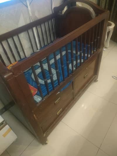wooden kids bed