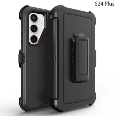 Samsung S24 plus Black Clip Case