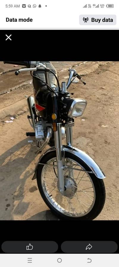 Honda 125cc 1991 model 03480621430 Call me WhatsApp