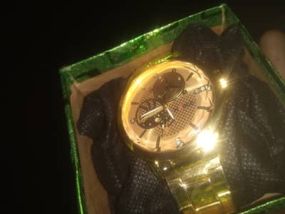 gold watch