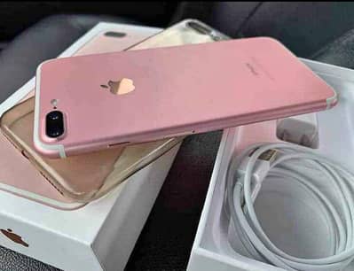 iPhone 7plus PTA approved with box my WhatsApp 03238811932