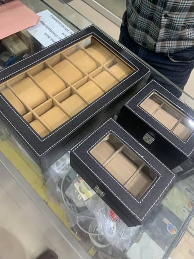 3/6/10/12 Watches Box organiser