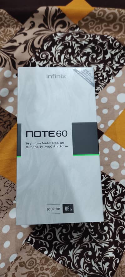 infinix note 60 brand new