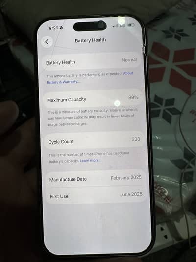 Iphone 16 pro pta 256