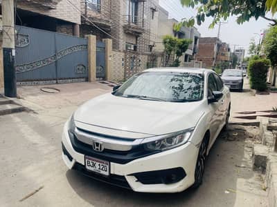Honda Civic 2017 Sindh register Fabric seats Full Option for sale