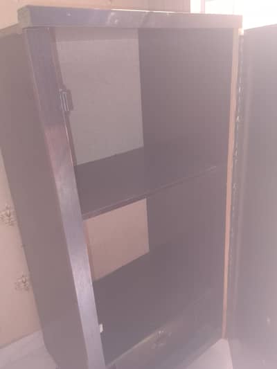 small cupboard and iron stand