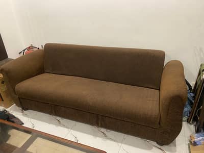 sofa bed with storage space