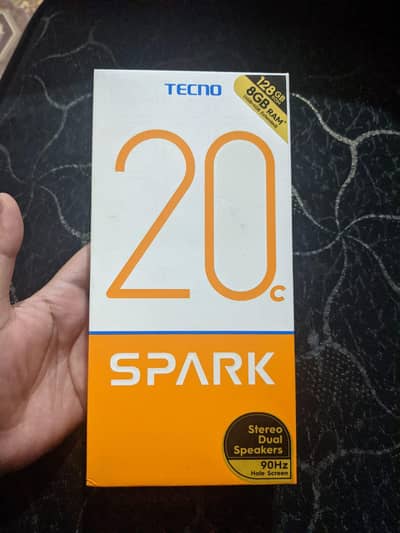 Tecno Spark 20c Condition 10/10 All Ok