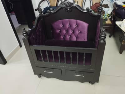 Baby cot + sofa chair