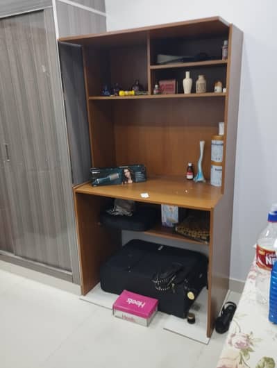 Study table with book shelf