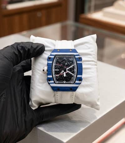 Richard Mille RM 055 Bubba Watson Blue/White Edition