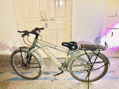 New Gear Cycle Green Army Colour