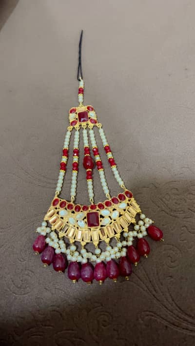 Kundan Bridel set with mala set