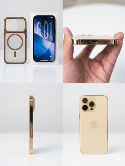 iPhone 14 Pro Gold | 256GB | Non-PTA | 10/10 Pristine Condition