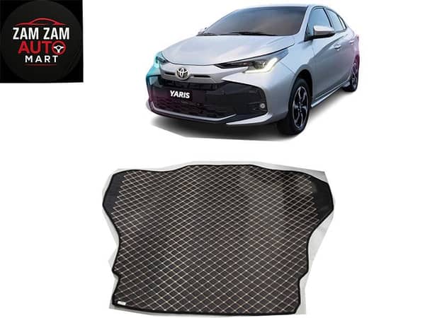 Toyota Yaris 7D Trunk Mat - Model 2020-2025