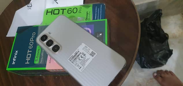 Infinix Hot 60 pro 10 days use  (in warranty)