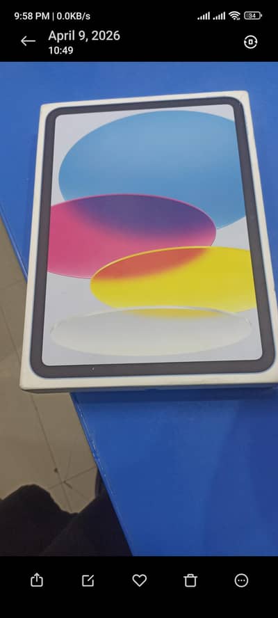 IPad (A16), 128 gb, Wifi + cellular